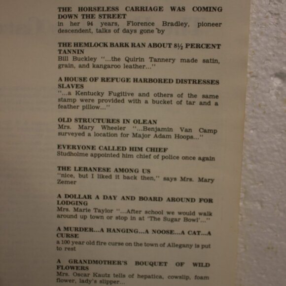 Vintage Sand Pumpings Magazine Published by Students of Olean High School - Picture 4 of 12